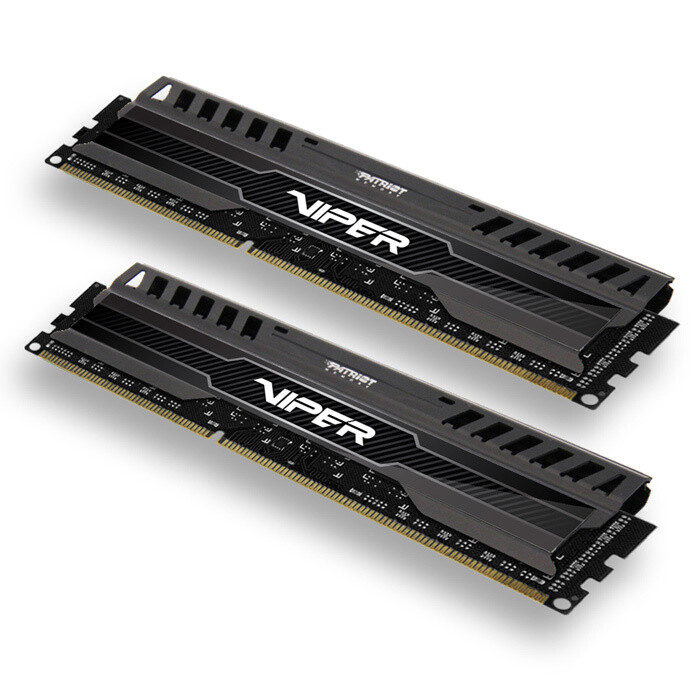Модуль памяти PATRIOT Viper 3 Black Mamba DDR3 1600MHz 16GB Kit 2x8GB (PV316G160C9K)