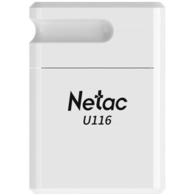 Флешка 16Gb Netac U116 white USB 2.0 (NT03U116N-016G-20WH)