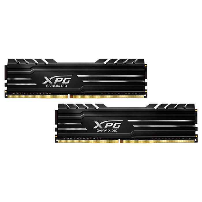 Модуль памяти ADATA XPG Gammix D10 Black DDR4 3200MHz 16GB Kit 2x8GB (AX4U32008G16A-DB10)