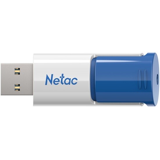 Флешка 128Gb Netac U182 white/blue USB 3.0 (NT03U182N-128G-30BL)