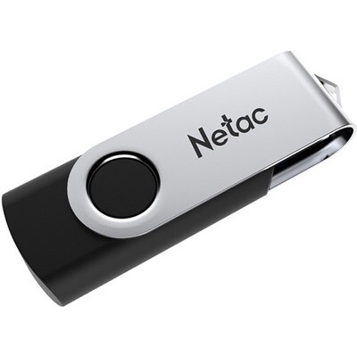USB флешка Netac U505 256Gb silver/black USB 3.0 (NT03U505N-256G-30BK)