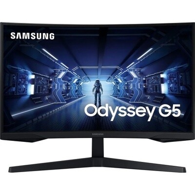 27" Монитор Samsung Odyssey G5 C27G55TQWI черный
