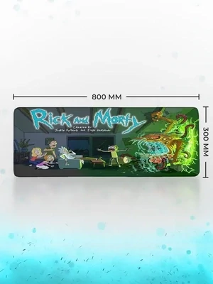 Игровой коврик для мыши Rukovrik 80х30, XL, зеленый