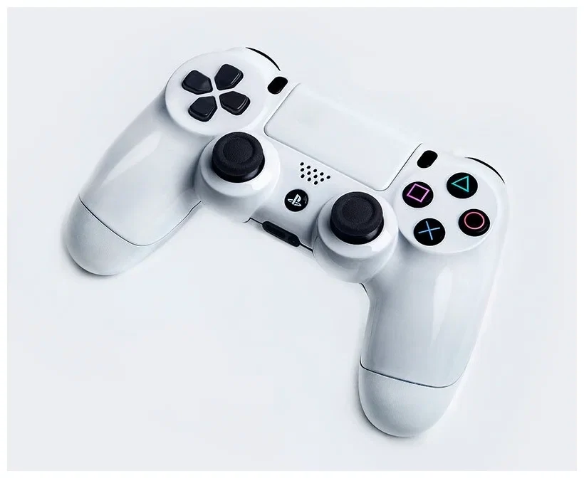 Джойстик, Беспроводной геймпад для PS4, ПК, телефона, белый
