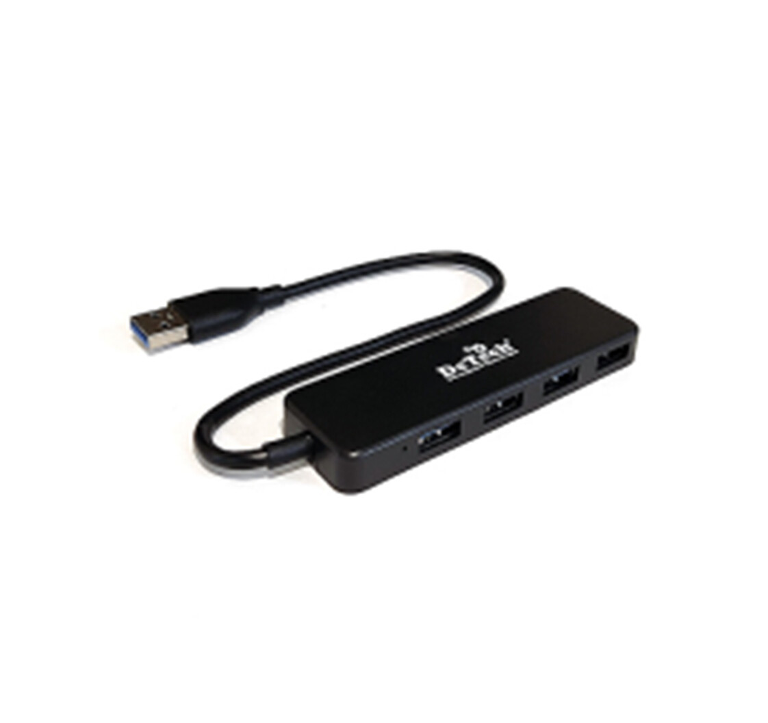 USB-хаб DeTech DT-HB401 4xUSB3.0