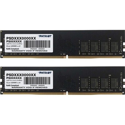 Оперативная память PATRIOT MEMORY DDR4 16Gb (2x8Gb) 3200 MHz pc-25600 (PSD416G3200K)