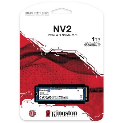SSD диск KINGSTON NV2 1TB M.2 NVMe (SNV2S/1000G)