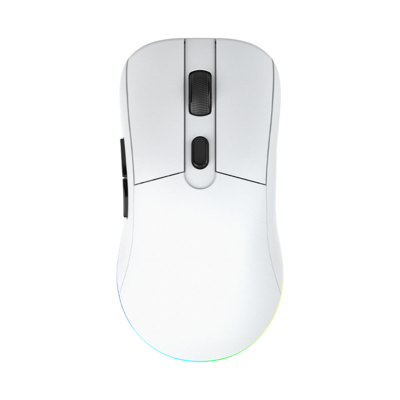 Игровая мышь беспроводная Dareu EM903 белая