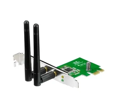 Wi-Fi-адаптер ASUS Сетевой адаптер WiFi Asus PCE-N15 PCI Express (ант.внеш.съем) 2ант., шт