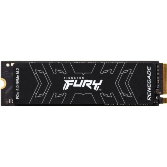 SSD диск Kingston M.2 2280 Fury Renegade 1.0 Тб PCI-E 4.0 x4 NVMe 3D TLC графеновый радиатор (SFYRS/1000G)