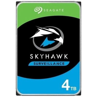 Жесткий диск 3.5" Seagate SkyHawk 4 ТБ, SATA III, 256Mb, 5400 rpm (ST4000VX016)