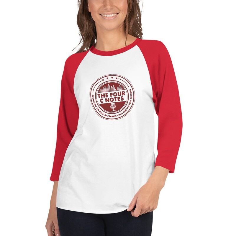 THE FOUR C NOTES Unisex Baseball Style 3/4 Sleeve T Shirt