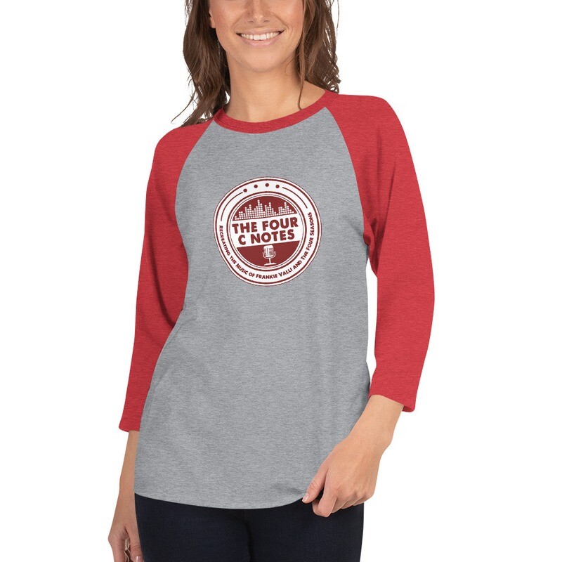THE FOUR C NOTES Unisex Baseball Style 3/4 Sleeve T Shirt