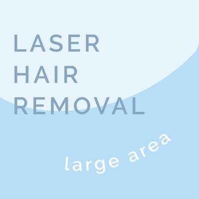 Large Area Laser Hair Removal