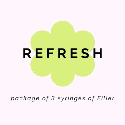 REFRESH: Filler Package of 3