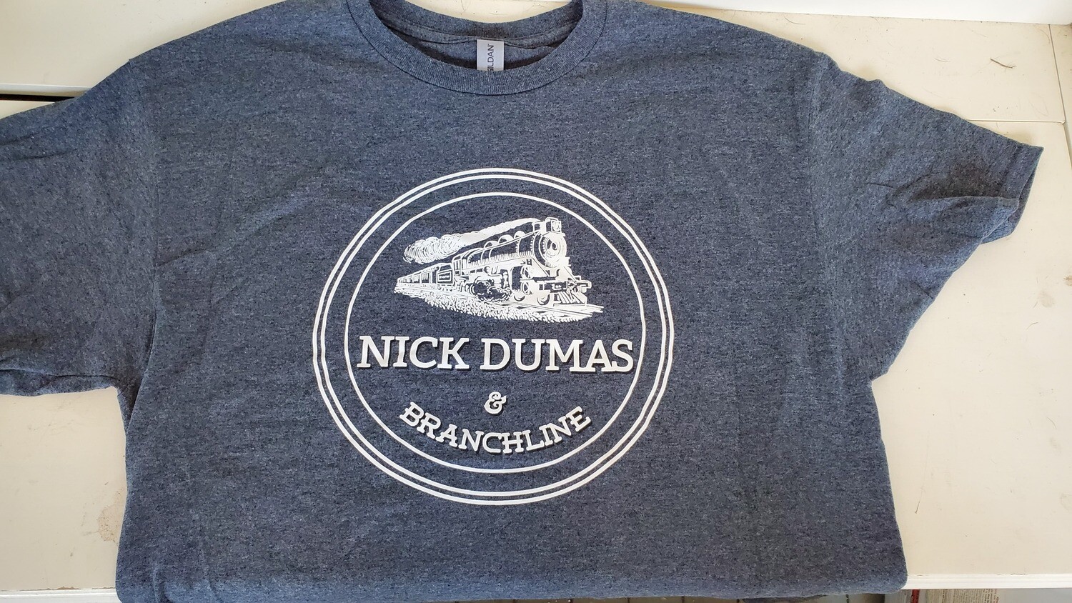 Nick Dumas & Branchline Unisex T-shirt (Dark Heather Grey)