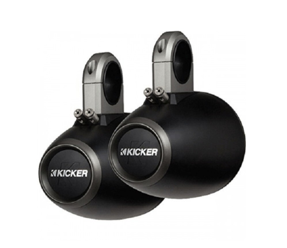 Kicker Tower Enclosure for 6.5&quot; Drivers - Black