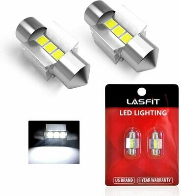 28mm (white) LED Festoon interior light bulb