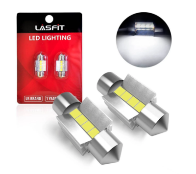 31mm (white) LED Festoon interior light bulbs