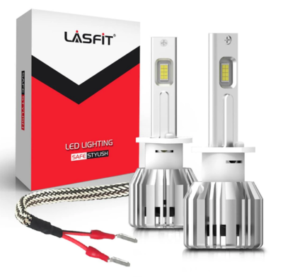 LCplus H1 LED Headlight Fog Light 50W 5000LM 6000K WHite