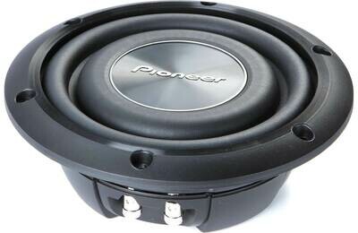 Pioneer Shallow-mount 8&quot; subwoofer with dual 2-ohm voice coils