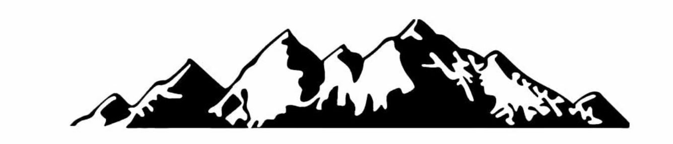 Mountain Decal