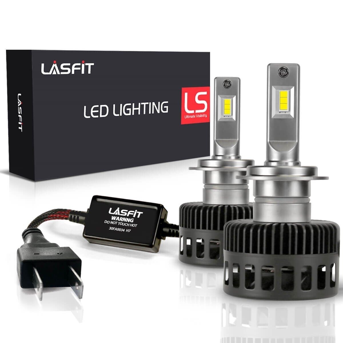 LS H7 Lasfit 90W/10000LM 6000K Cool White