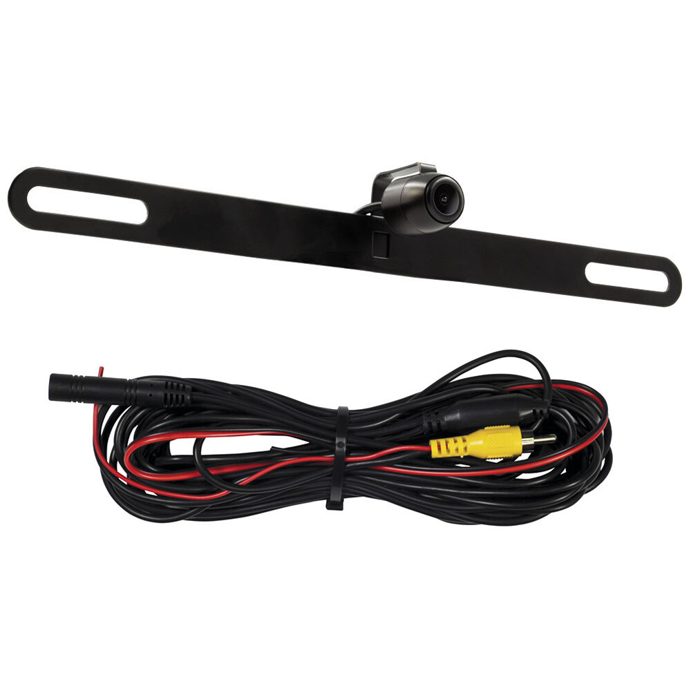Above License Plate Camera