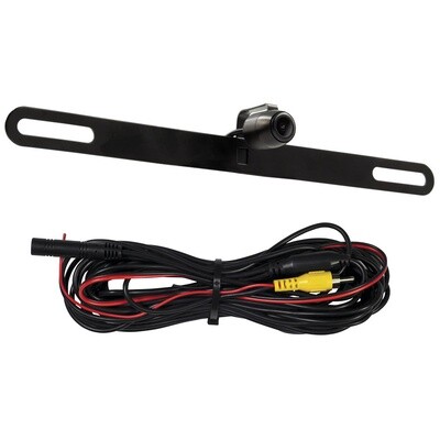 Above License Plate Camera