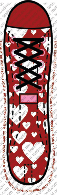 shoe sock valentine digital files (no physical products)