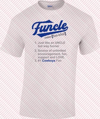 FUNCLE  (not dad but that fun uncle)