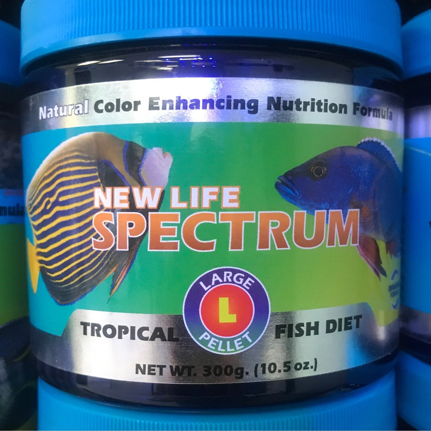 New Life Spectrum Tropical Fish Diet L Pellets 300g