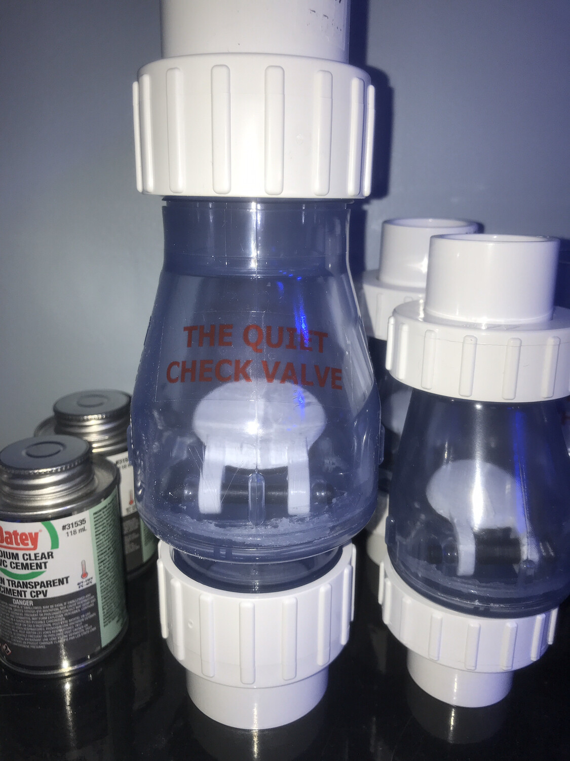 Quite Check Valve With Union