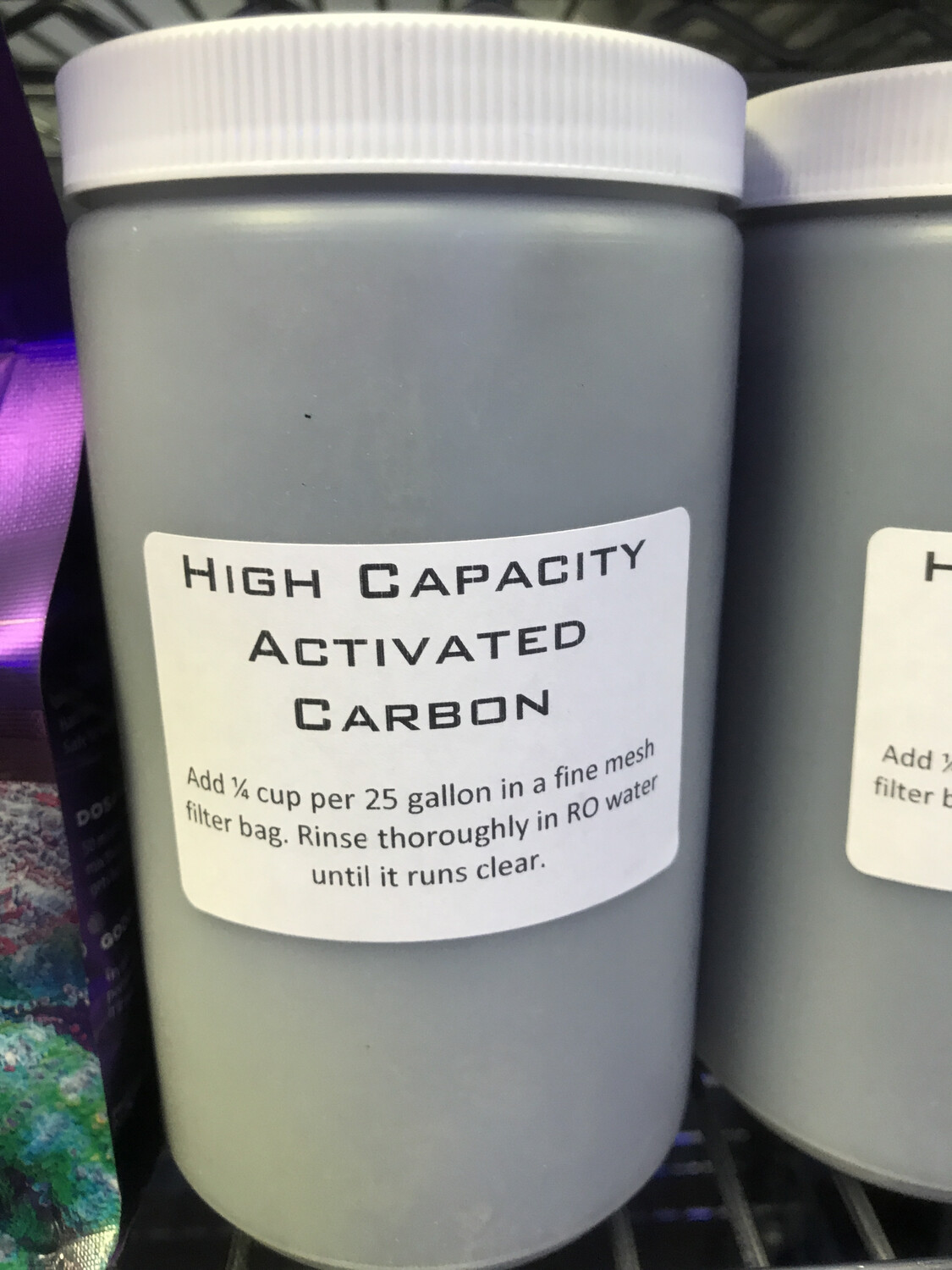 High Capacity Granular Activated Carbon Bulk 5lbs