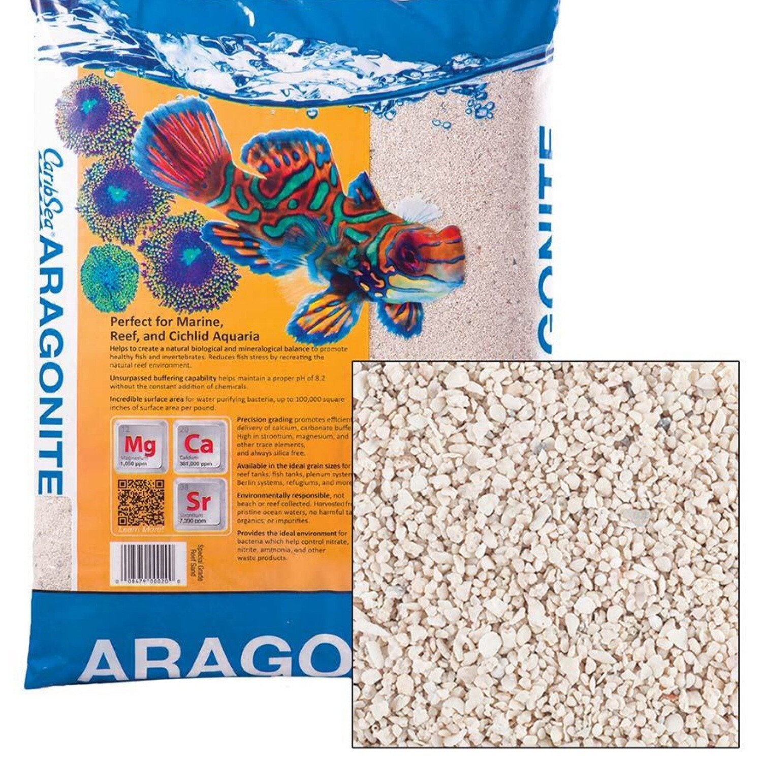 CaribSea Aragonite Special Grade Reef Sand 15 lbs