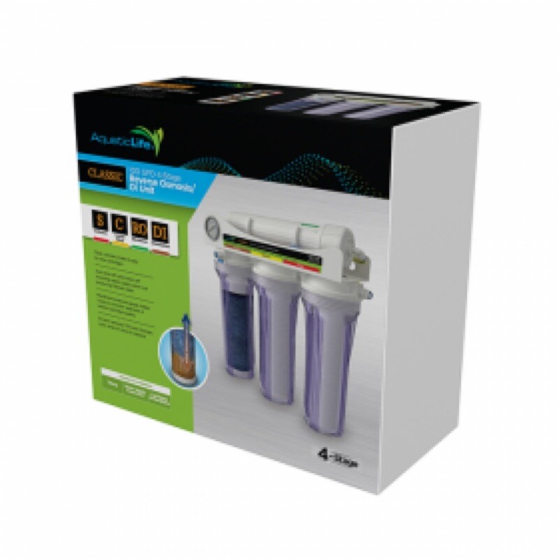 AquaticLife Classic 100 gpd 4-stage RO/DI