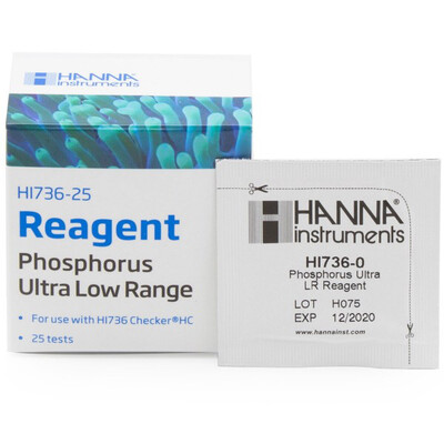 Hanna Instruments Checker Phosphorus Ultra Low Range Reagent 25 Tests HI736-25