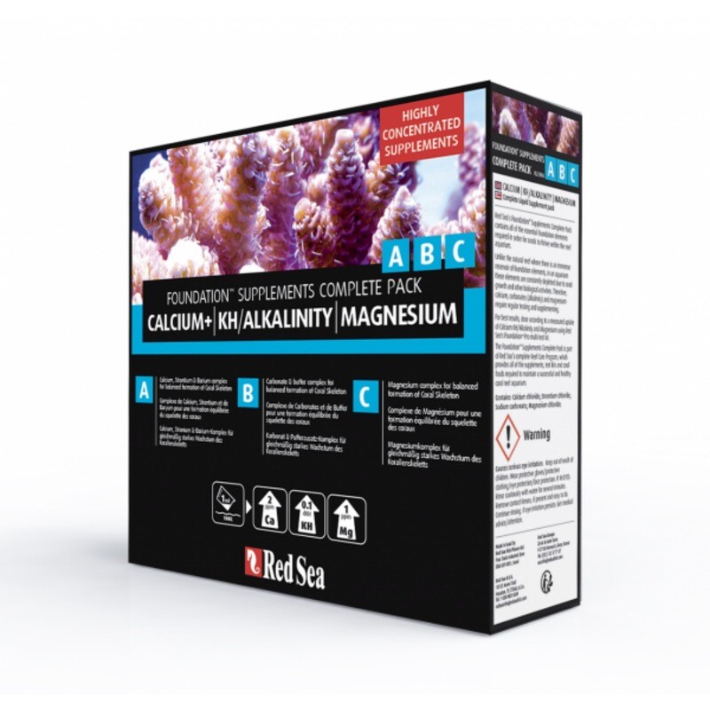 Red Sea Foundation ABC Supplements Starter Pack - 3 X 250 ml
