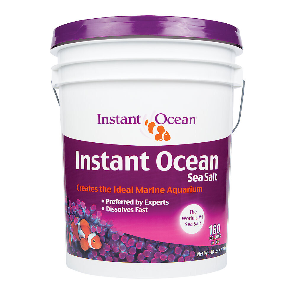 Instant Ocean Salt, Size: 160 gl Pail