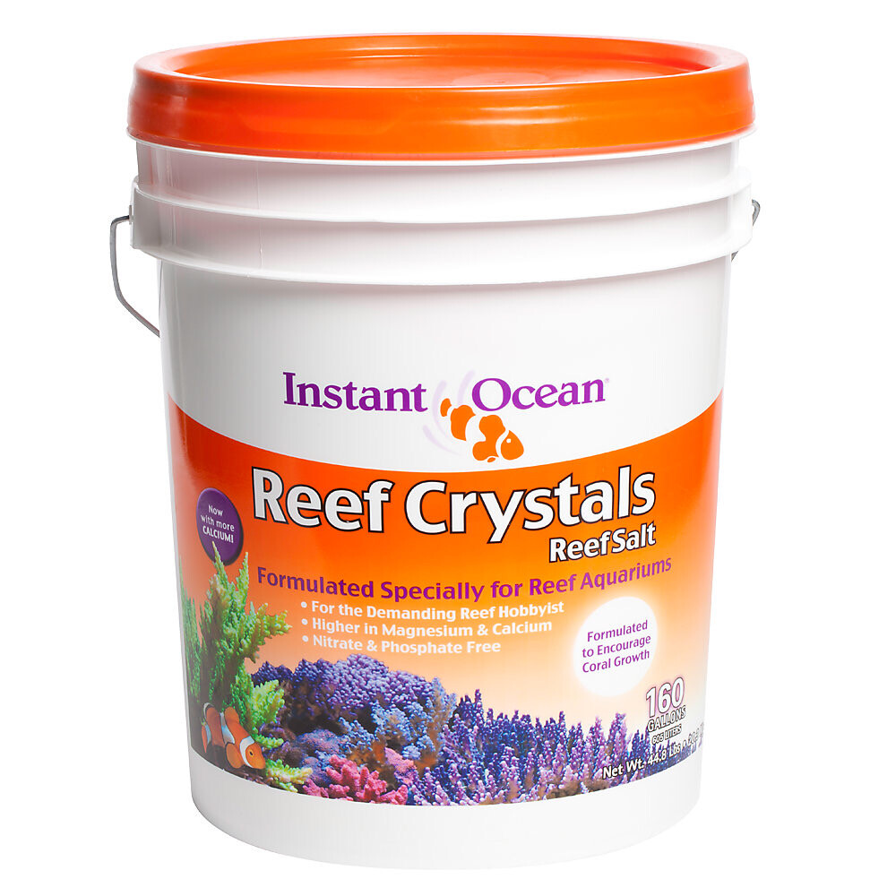 Instant Ocean Reef Crystals Salt, Size: 160 gl Pail