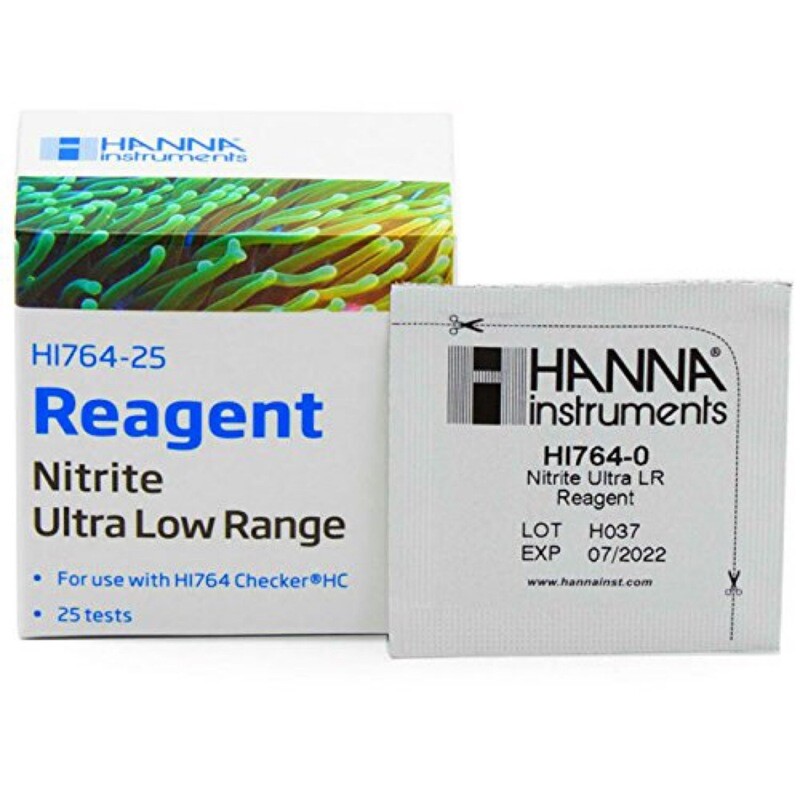 Hanna Instruments Instrument Nitrite Ultra Low Range Reagents HI764-25 (25 units)
