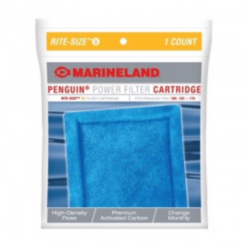 Marineland Penguin Rite-Size Cartridge B 1pk Marineland Penguin Rite-Size Cartridge B 1pk