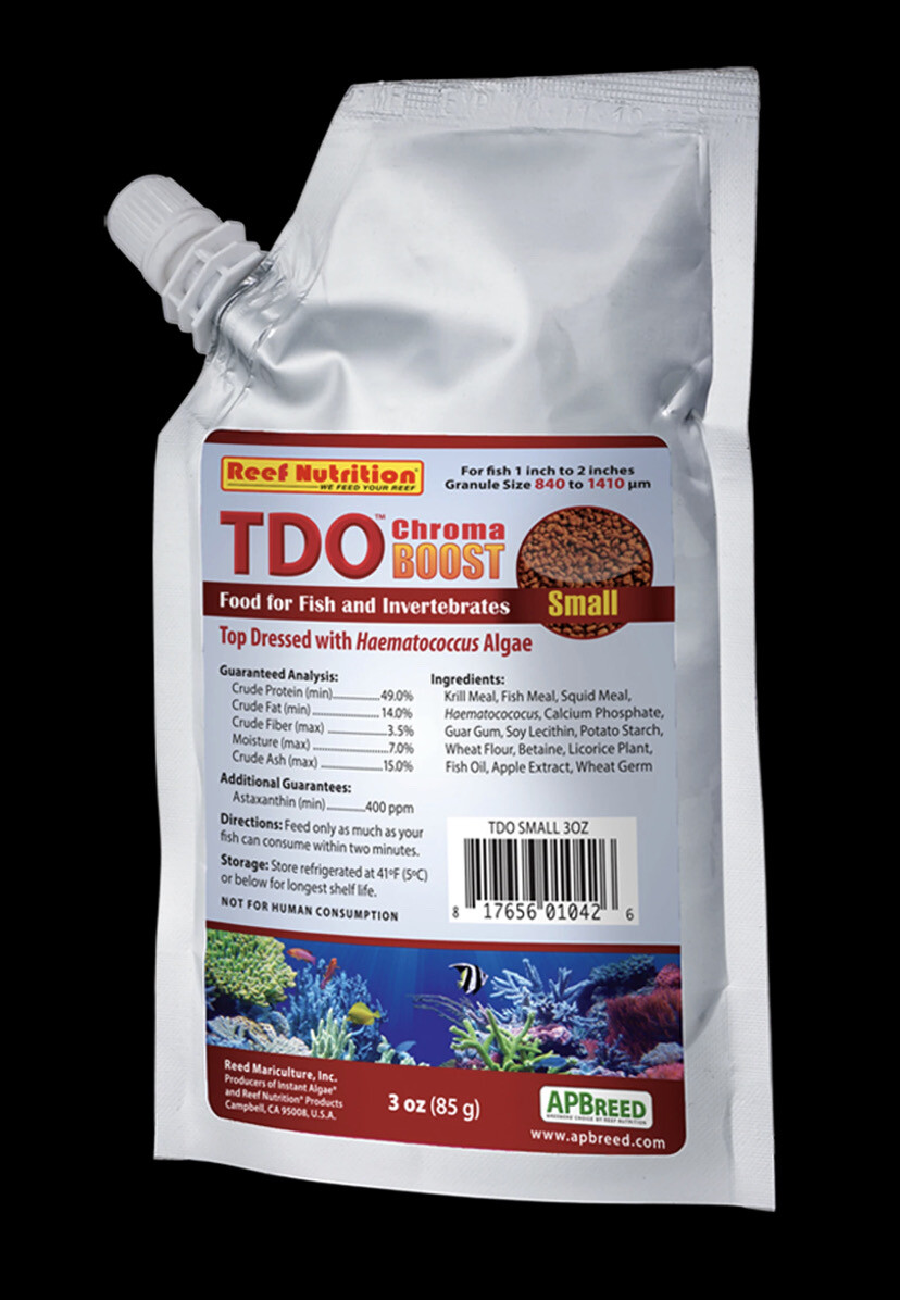 Reef Nutrition TDO Chroma Boost Pellets
