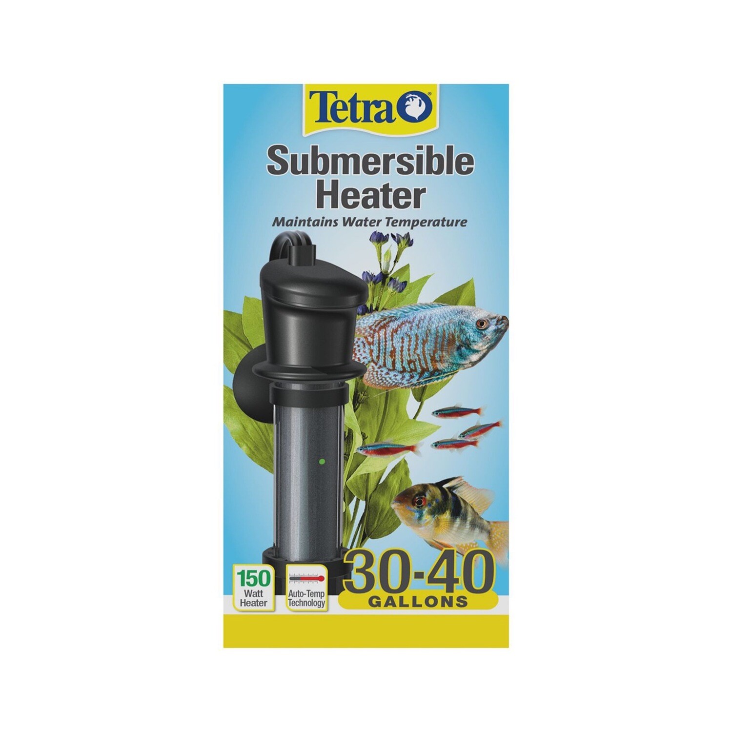 Tetra Submersible Aquarium Heater 30-40gl 150w