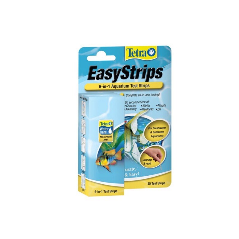 Spectrum Tetra EasyStrips 6-in-1 Test Strips 25PK