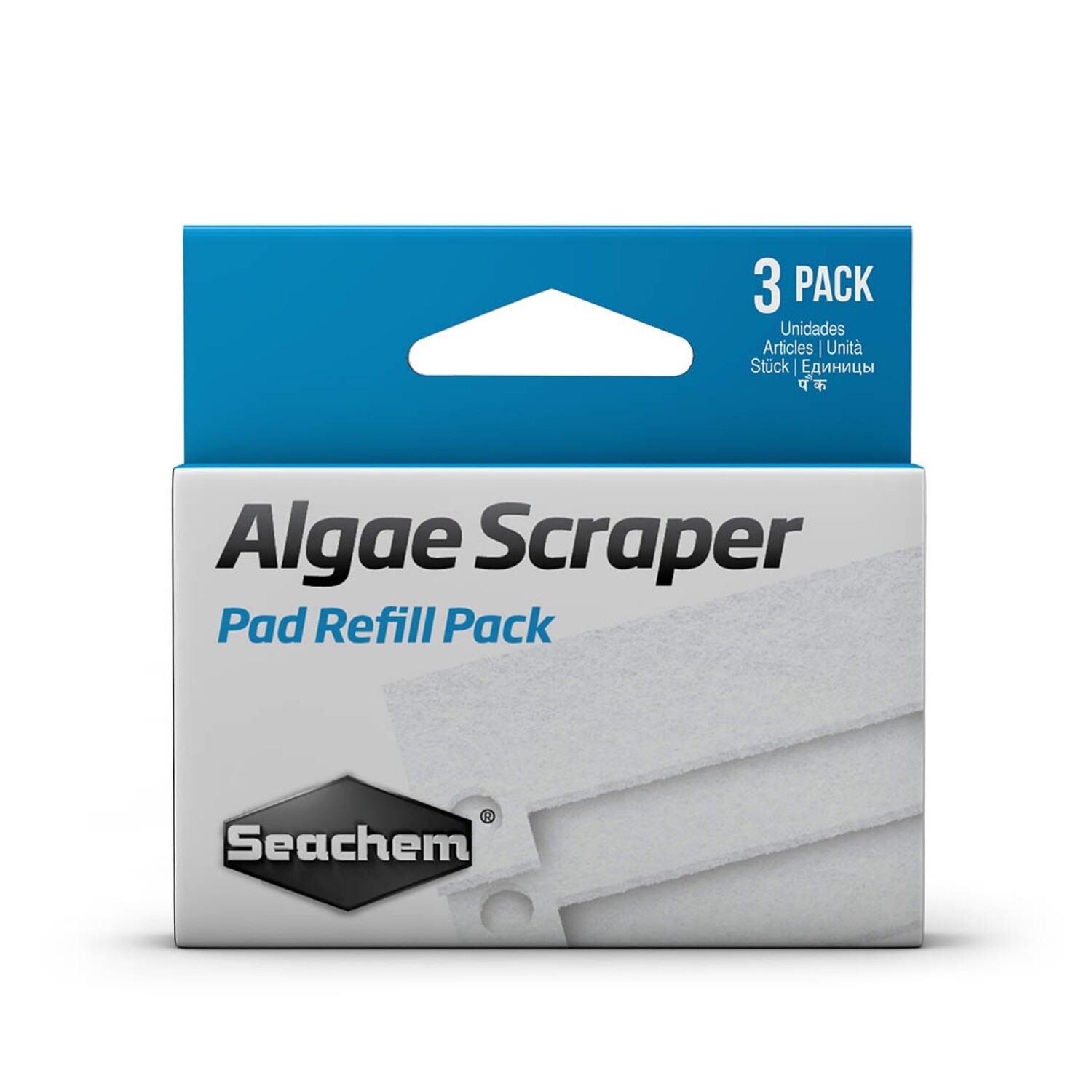 Seachem Algae Scraper Pad Refill - 3 Pack