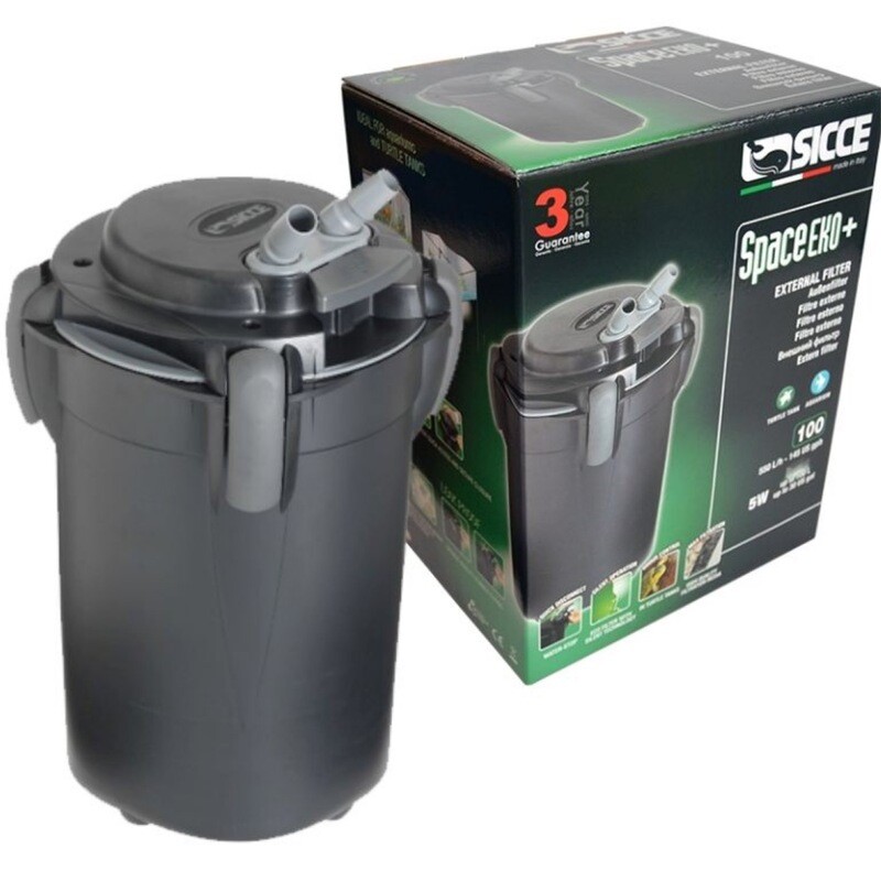 Sicce Space EKO+ 100 External Canister Filter - up to 30gal