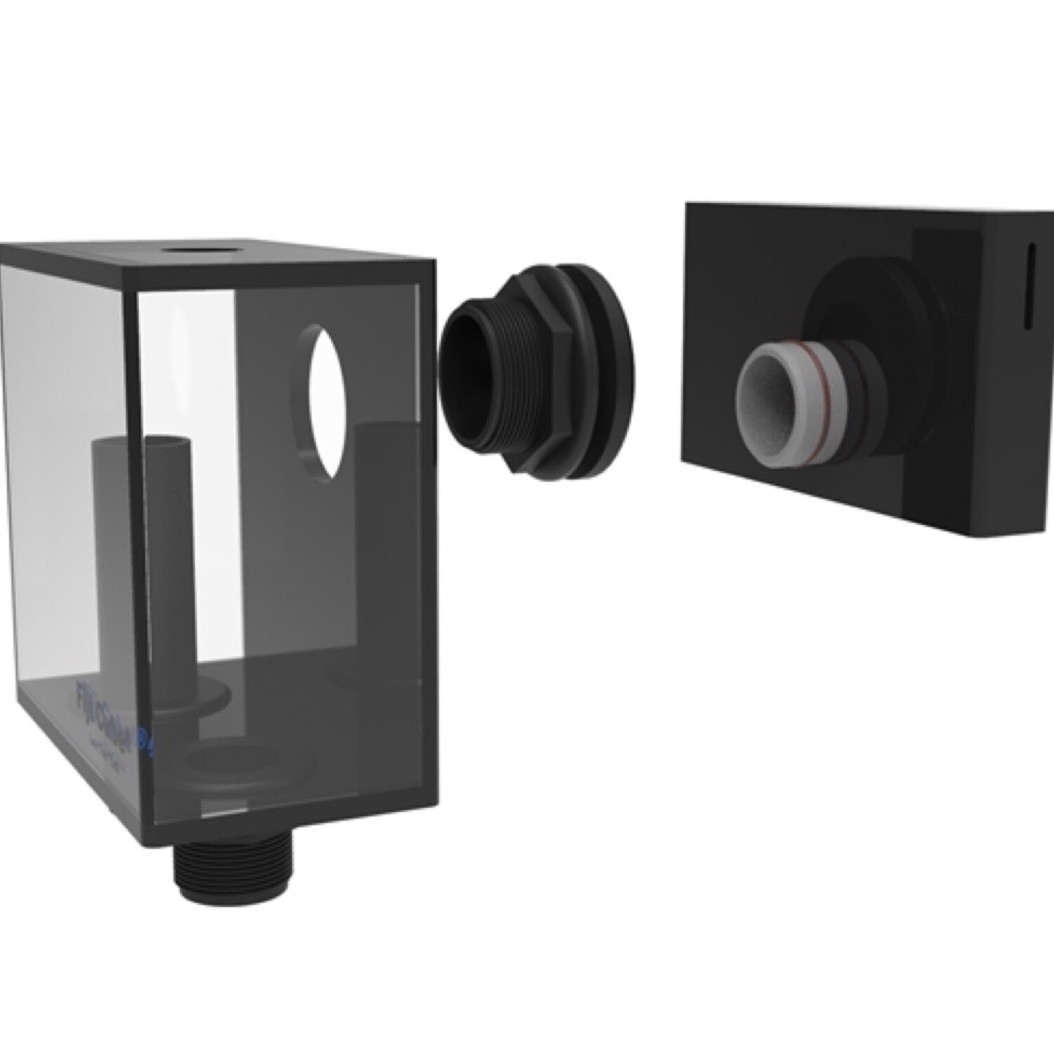 Fiji Cube Low Profile External Overflow Box 800GPH