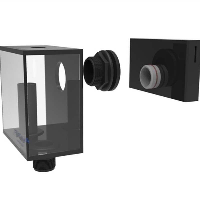 Fiji Cube Low Profile External Overflow Box 800GPH