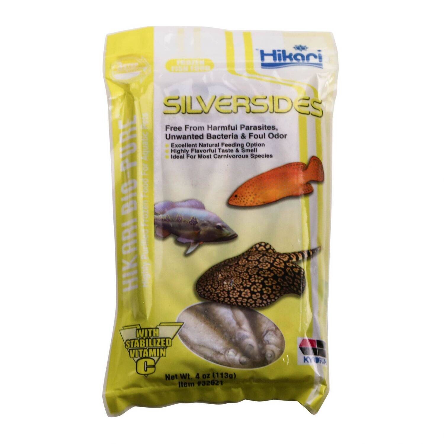 Hikari Bio-Pure Frozen Silversides 4 oz